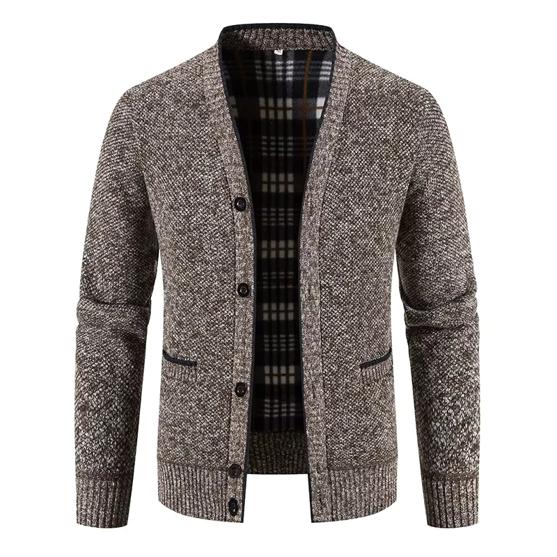 Men's Cardigan Noir Altitude