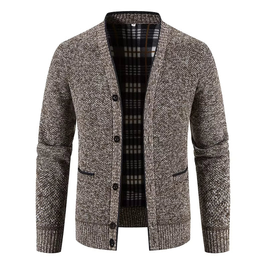 Men's Cardigan Noir Altitude