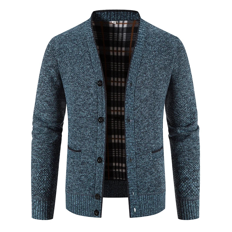 Men's Cardigan Noir Altitude