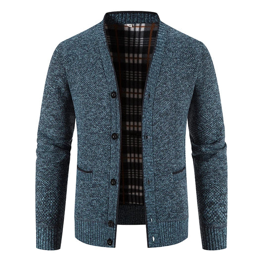 Men's Cardigan Noir Altitude